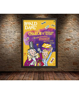CHARLIE And The CHOCOLATE FACTORY Book Poster - Roald Dahl Wall Art Deco - €4,12 EUR