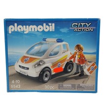 Playmobil City Action 5543 Medical Doctor Ambulance Vehicle New Box Damage - $19.79