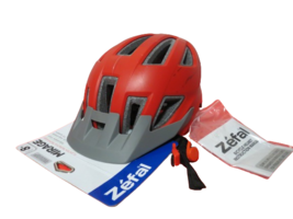 Zefal Mirage Childs Red Bike Helmet Ages 8+ Flektek Reflective Technology New - £17.31 GBP