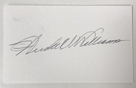 Hershel W. Williams Signed Autographed Vintage 3x5 Index Card - Medal of Honor # - £16.03 GBP