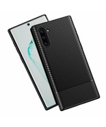 Galaxy Note 10 Case,OWRORA Carbon Fiber Texture TPU Ultra Thin Flexible...  - £10.25 GBP