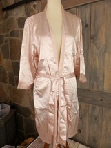 Maid of Honor Satin Robe Rose Light Pink Size L/XL - £19.71 GBP