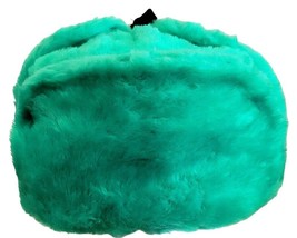 Russian Light Green Ear Flap Ushanka Hat Size Large (60 cm) - £21.37 GBP