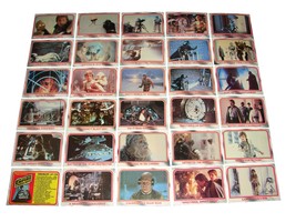 30 Original Vntg Star Wars EMPIRE STRIKES BACK Trading Cards Red Frame L... - £11.77 GBP