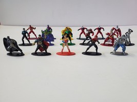 Jada DC Marvel Nano Metalfigs Mini-Figures Die-Cast Metal - Lot of 17 #5 - £14.30 GBP