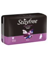 Stayfree All Night with Wings 10 Pads - $1,360.93 MXN