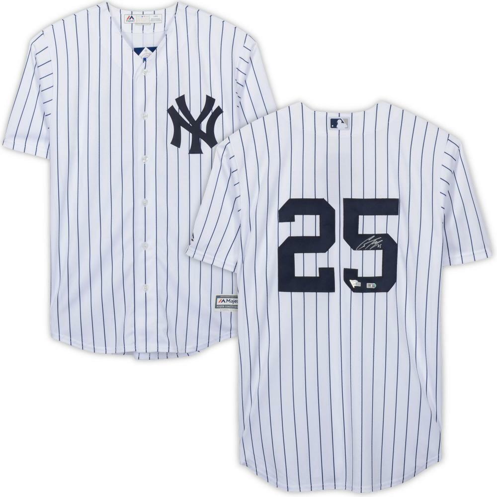 Primary image for GLEYBER TORRES Autographed New York Yankees Pinstripe Jersey FANATICS