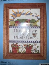 Reflections for The Heart Cross Stitch Kit #5105 Bloom Where God Plants You Open - $9.89