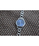 Vintage RADO manual winding watch silver lepor ladies blue dial A5107310... - £74.53 GBP
