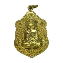 Phra Lp Ruay Famous Monk Thai Amulet Magic Lucky Talisman Gold...-
show ... - $14.01