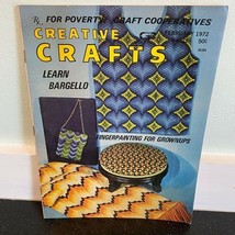 Creative Crafts magazine February 1972 vintage Bargello - $4.45