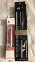 ELF Pump It Up Mascara Black Srsly Satin Lipstick Nectar  - £7.77 GBP
