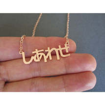 Custom Any Japanese Name Necklace Personalized Any - £6.74 GBP+