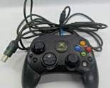 Xbox Controller S Wired Controller Original XBOX Tested Works Worn Thumb... - £11.54 GBP