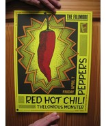 Red Hot Chili Peppers Poster The Thelonious Monster April 7 Fillmore - $251.66 CAD