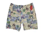 Tommy Bahama Board Shorts Mens Huladay Vacation Hawaiian Collage Cargo A... - $47.50