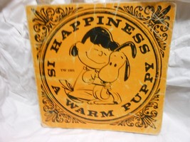&quot;Happiness is a Warm Puppy&quot; Charles M. Schulz Paperback 1962 Acceptable - $138.53 MXN