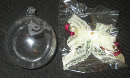 Princess House 413 Crystal Christmas Ornament Made in USA  NIB - £9.06 GBP