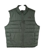 The North Face 550 Goose Down Puffer Vest Mens size XXL Army Green Full ... - $1,496.11 MXN