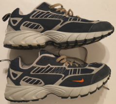 NIKE Max Air 2003 Trail Running Shoes Sneakers Blue Gray 030305 Mens Size 13 - $40.02