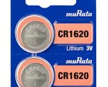 Murata CR1620 Battery DL1620 ECR1620 3V Lithium Coin Cell (10 Batteries) - £3.91 GBP+