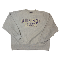 VintagemSt Michaels College Champion Reverse Weave Gray Crewneck Sweatsh... - $726.01 MXN