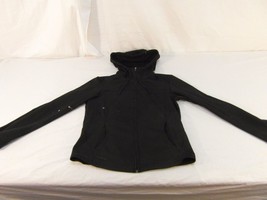 Adult Women&#39;s Columbia Sportswear Titanium Full Zipper Black Fleece Jack... - £12.75 GBP