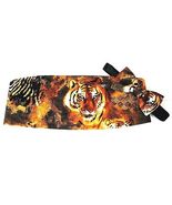 Tiger Cummerbund and Bow Tie Set - $94.05