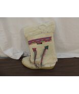 Oscar Sport Leather Fur Winter Boot Women&#39;s 9 LEFT BOOT ONLY Italian 50395 - €17,84 EUR