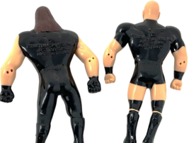 1998 WWE/WWF Undertaker & Stone Cold Steve Austin BendEms Action Figures 3" image 4