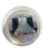 Lucky  &amp; Gift  Colored  Craft  “The Last Supper “40mm Big Coin #CL189 - $4.93