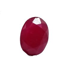 Ruby Oval Cut Stone, Natural Rubies, Red Ruby Cut Stone, Wholesale Red R... - $21.07