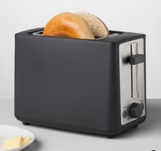 Brand New 2 Slice Extra Wide Slot Stainless Steel Toaster Free Shipping - £20.80 GBP