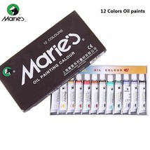 Marie&#39;s Oil Painting Colour ~ 12 Colours ~ Aluminum Tubes ~ Art. No: E1386 - £17.93 GBP
