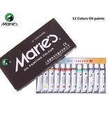 Marie&#39;s Oil Painting Colour ~ 12 Colours ~ Aluminum Tubes ~ Art. No: E1386 - £17.65 GBP