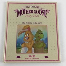 The Talking Mother Goose Fairy Tales Book The Tortoise &amp; Hare Worlds Of Wonder  - £15.78 GBP