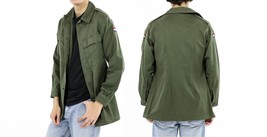 New Dutch army field shirt jacket fieldshirt olive khaki military molesk... - $34.22 CAD