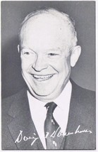 Ad Postcard Ten Reasons Re-Elect Eisenhower 1956 Dwight D. Eisenhower Campaign - £4.97 GBP