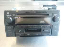 Radio CD Cassette Player Receiver  From 2004 Toyota Camry LE 2.4 86120AA040 - £98.41 GBP
