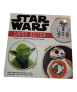 Star Wars Cross Stitch 12 Iconic Patterns From A Galaxy Far,Far,Away Yod... - $12.99