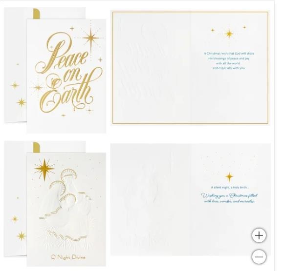 Hallmark Greeting Cards Envelopes Faith Christmas Holiday 40-Count Self-Sealing Item image 5