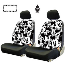 FOR BMW New Mickey Mouse Sideless Car Auto Seat Covers Accessories Set - $74.32