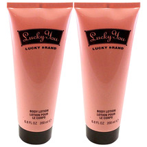 Pack of (2) New Lucky Brand Lucky You Body Lotion for Women, 6.7 Ounce - £18.99 GBP