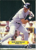 1988 Donruss Pop Ups Don Mattingly Yankees - £0.79 GBP