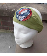 Grateful Dead  SYF Green  Embroidered Headband       Doo Rag   Unisex  #... - $237.43 MXN