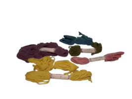 Lot of Vintage Bernat Tapestry Needlepoint Wool Yarn Moth Proofed   Purple blue - £7.28 GBP