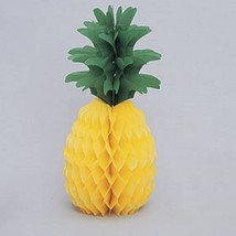 Honeycomb Pineapple 14 inch Summer Luau Centerpiece - $3.95