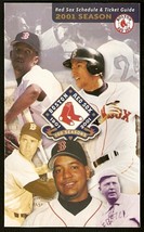 Boston Red Sox 2001 Ticket Guide Ted Williams Pedro Martinez Conigliaro Photo - £2.34 GBP