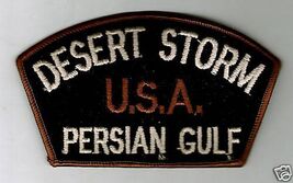 U.S.A. PERSIAN GULF DESERT STORM PATCH 2nd STYLE - $3.17