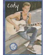 Cody Simpson Mindless Behavior teen magazine pinup clippings sexy pose P... - £2.75 GBP